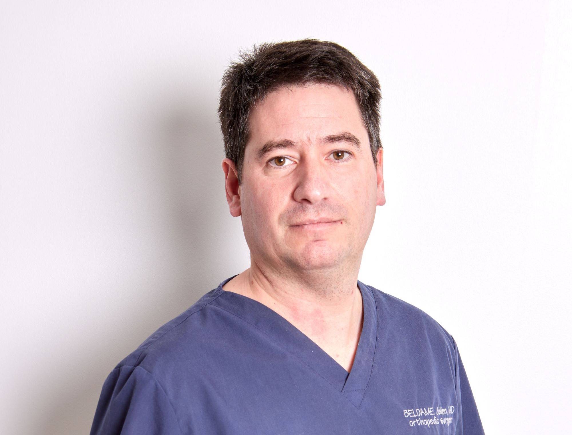 Docteur Julien Beldame, chirurgien orthopédiste, exclusif Pied Cheville à Paris et Amiens