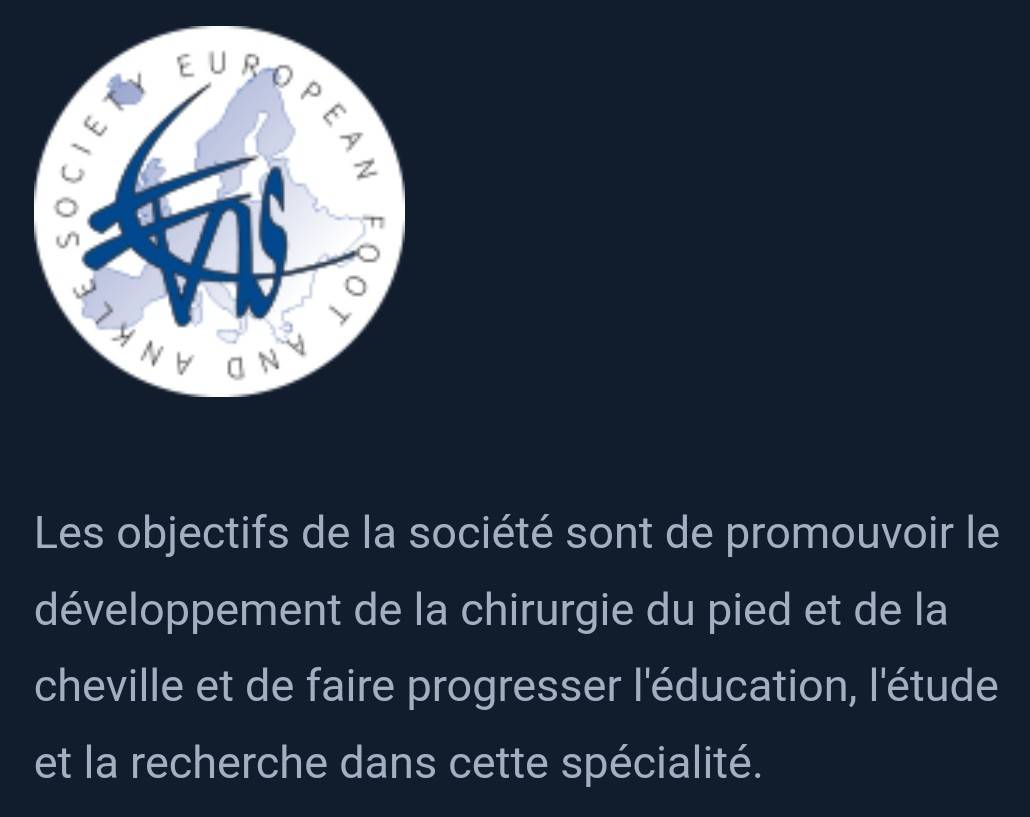 Congrès de la Société Européenne de la Chirurgie du Pied et de la Cheville (EFAS), Docteur Julien Beldame, chirurgien et orateur sur l'innovation en techniques chirurgicales